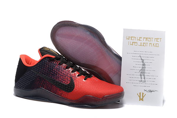 Nike Kobe Xi Shoe Red Black Germany